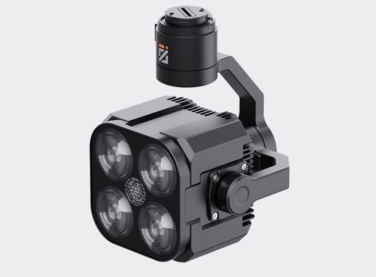 उच्च-परिभाषा हवाई फोटोग्राफी और उन्नत उड़ान नियंत्रण प्रणाली के साथ एविएशन ड्रोन, जिसमें बाधा से बचने की तकनीक शामिल है