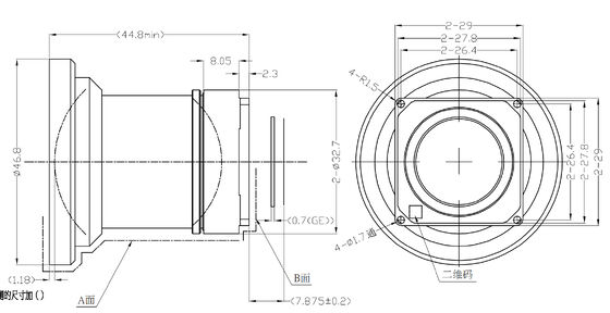 FWD-10 10mm F1.2 1280×1024@12μm थर्मल इमेजिंग के लिए 8-12 μm तरंग दैर्ध्य के साथ LWIR मोटरयुक्त ज़ूम लेंस